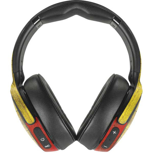 Spain Flag Dark Wood Skullcandy Venue Skin